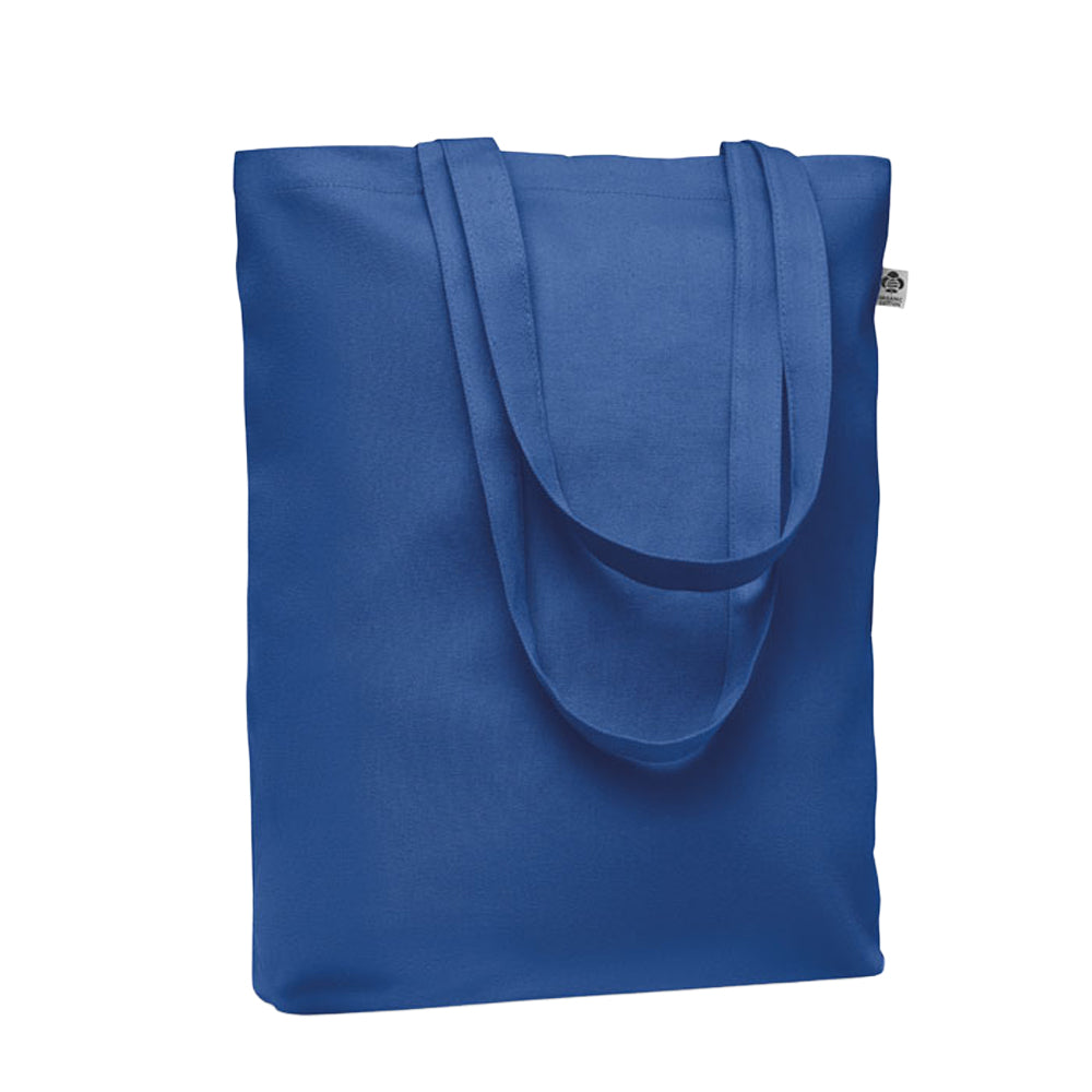 Royal Blue - Back - MidOcean Coco Canvas Shopper Bag