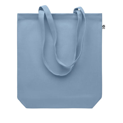 Baby Blue - Back - MidOcean Coco Canvas Shopper Bag