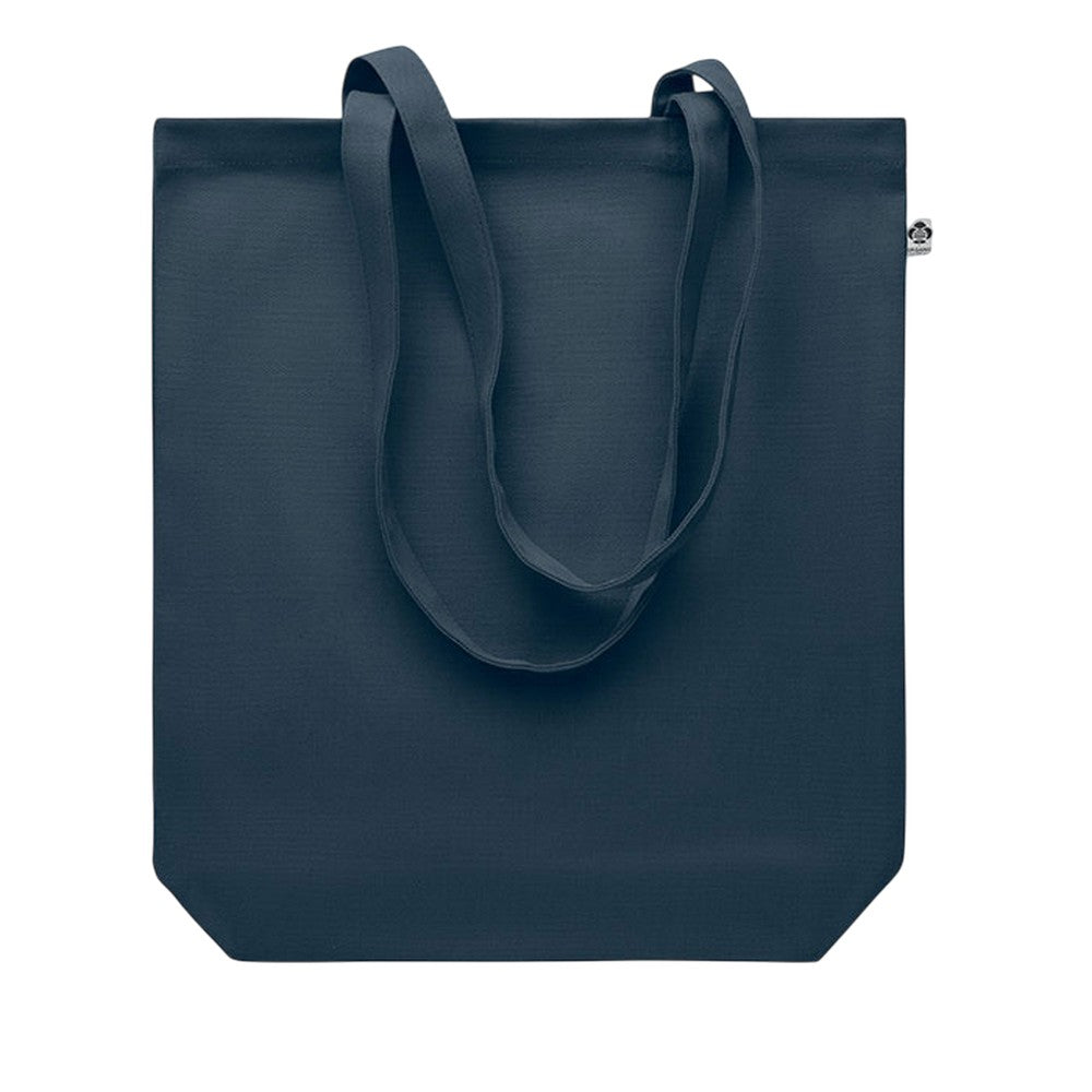 French Navy - Back - MidOcean Coco Canvas Shopper Bag