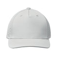 White - Lifestyle - MidOcean Unisex Adult Capo 5 Panel Baseball Cap