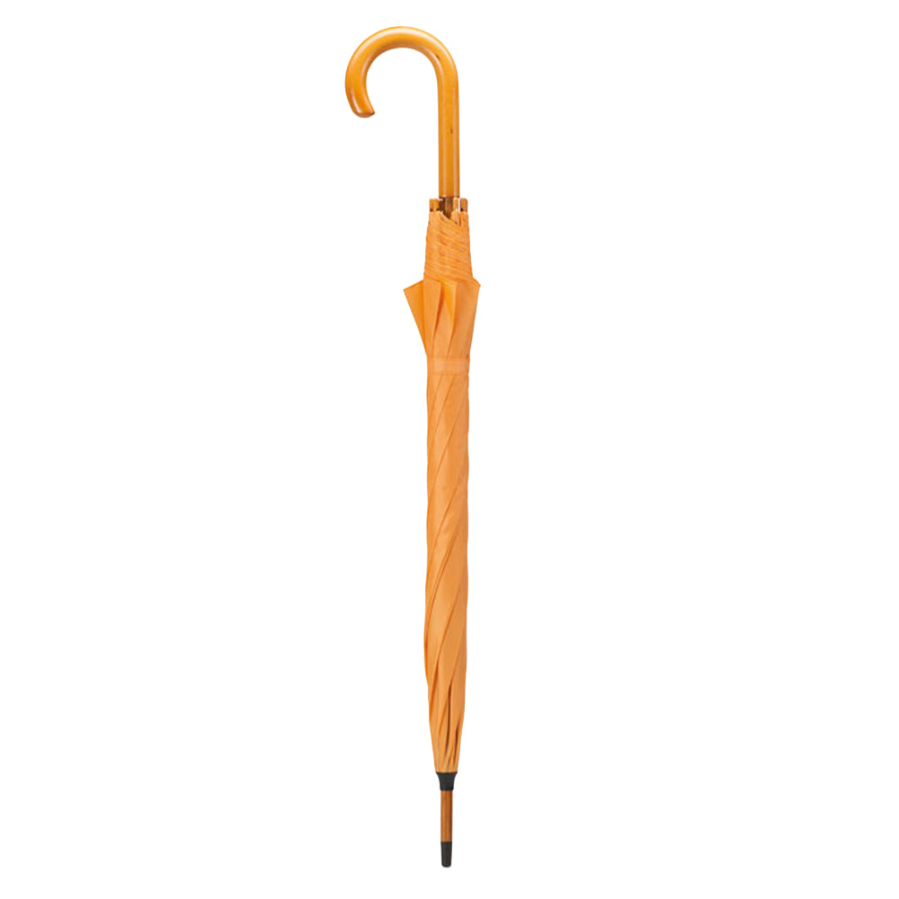 Orange - Back - MidOcean Cumuli Stick Umbrella
