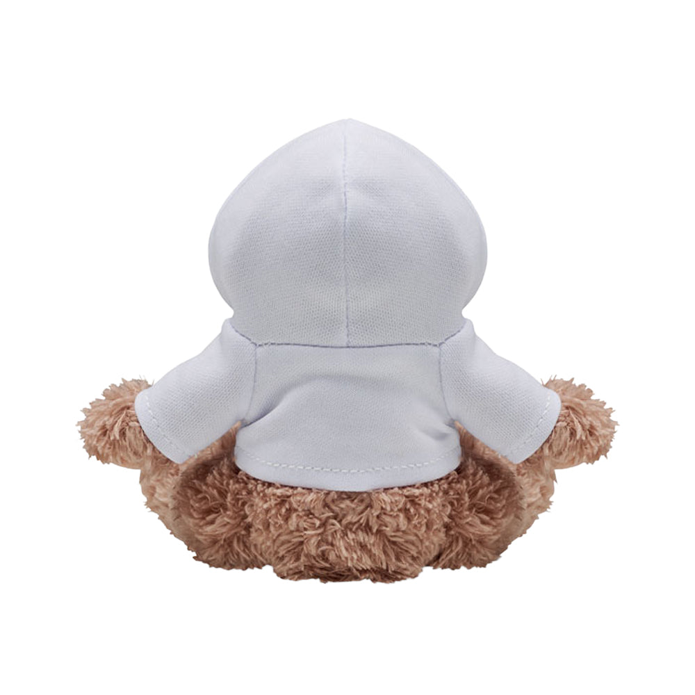 White - Back - MidOcean Doggy Dog Plush Teddy Bear
