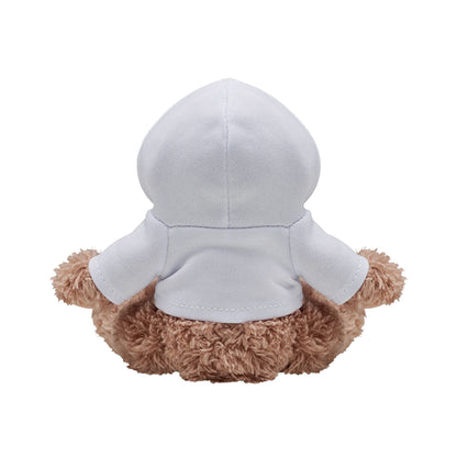 White - Back - MidOcean Doggy Dog Plush Teddy Bear