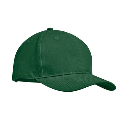 Dark Green - Front - MidOcean Tekapo Heavy Brushed Cotton Baseball Cap