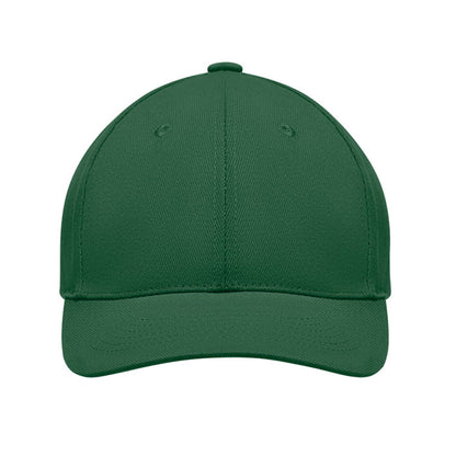Dark Green - Side - MidOcean Tekapo Heavy Brushed Cotton Baseball Cap
