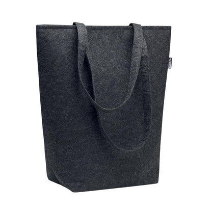 Stone Grey - Lifestyle - MidOcean Nata RPET Felt Shopper Bag