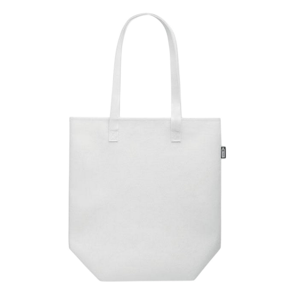 White - Front - MidOcean Nata RPET Felt Shopper Bag