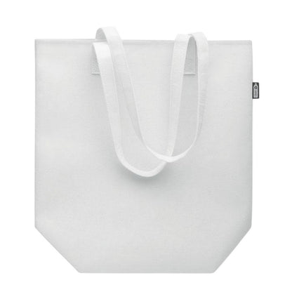 White - Back - MidOcean Nata RPET Felt Shopper Bag