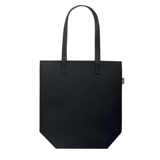 Black - Front - MidOcean Nata RPET Felt Shopper Bag