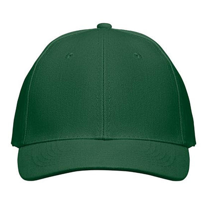 Dark Green - Front - MidOcean Buffalo 6 Panel Baseball Cap