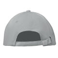 Grey - Back - MidOcean Buffalo 6 Panel Baseball Cap