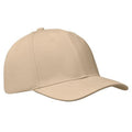 Beige - Side - MidOcean Buffalo 6 Panel Baseball Cap