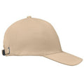 Beige - Lifestyle - MidOcean Buffalo 6 Panel Baseball Cap