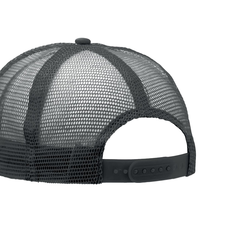 Black - Back - MidOcean Trucker Cap