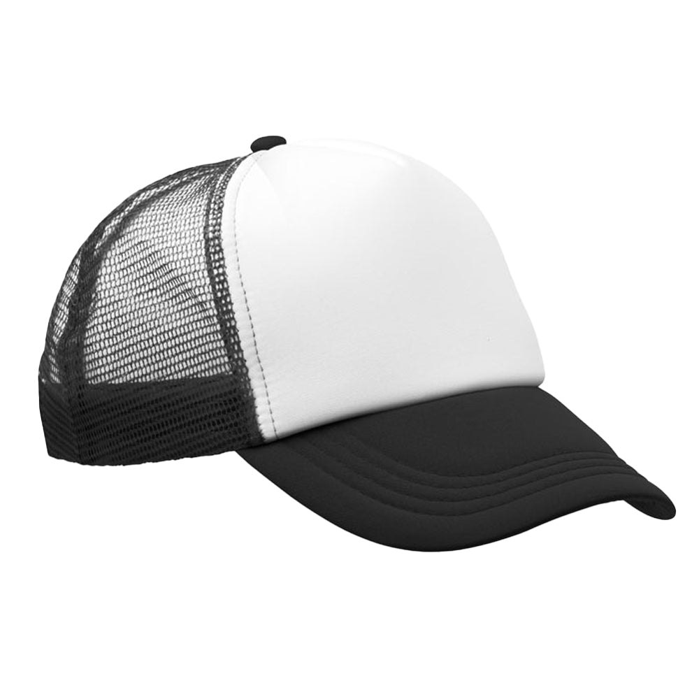 Black - Front - MidOcean Trucker Cap
