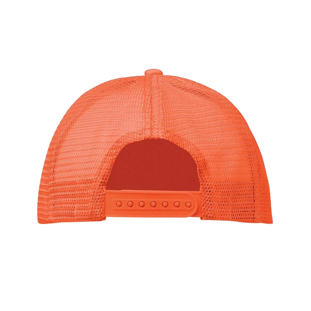 Neon Orange - Back - MidOcean Bubble Trucker Cap