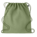 Green - Front - MidOcean Naima Hemp Drawstring Bag