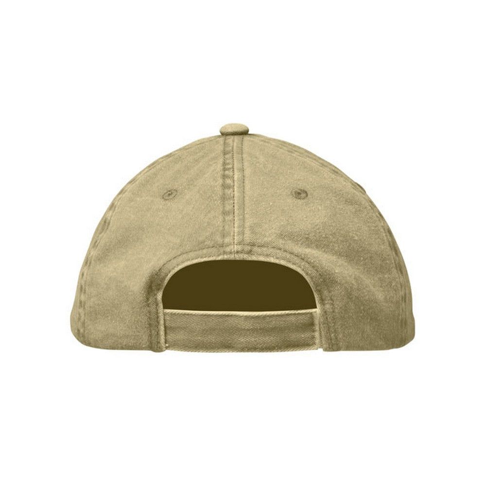 Army Green - Back - MidOcean Unisex Adult Beau 6 Panel Baseball Cap