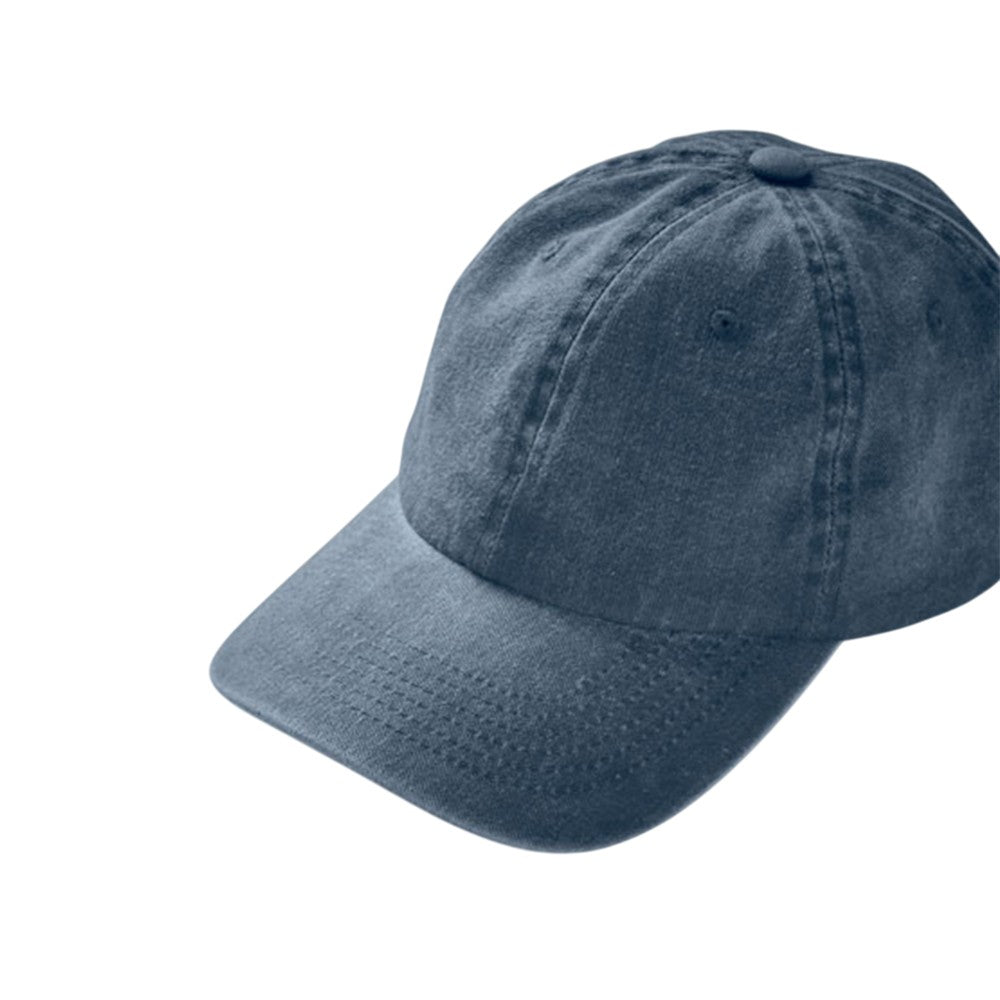 Blue - Lifestyle - MidOcean Unisex Adult Beau 6 Panel Baseball Cap