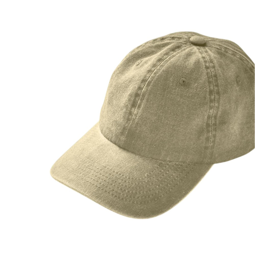 Army Green - Lifestyle - MidOcean Unisex Adult Beau 6 Panel Baseball Cap