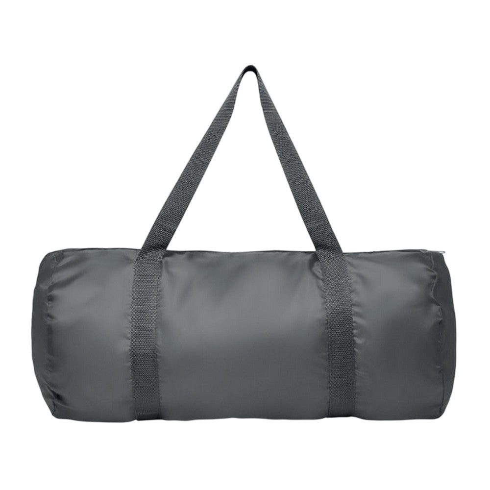 Stone Grey - Back - MidOcean Duff RPET 190T 20L Duffle Bag