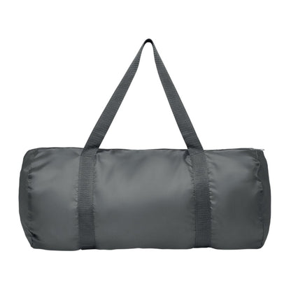 Stone Grey - Back - MidOcean Duff RPET 190T 20L Duffle Bag