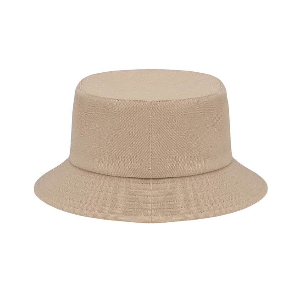 Khaki Brown - Back - MidOcean Monti Brushed Cotton Sun Hat