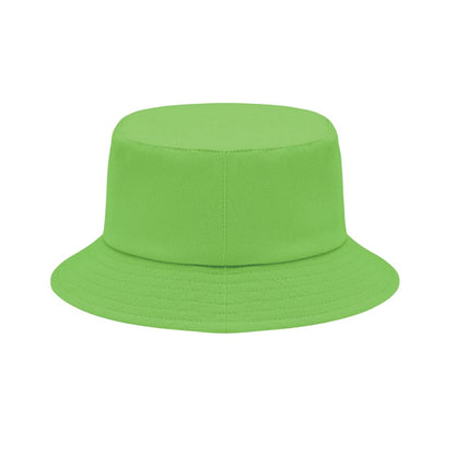 Lime Green - Back - MidOcean Monti Brushed Cotton Sun Hat