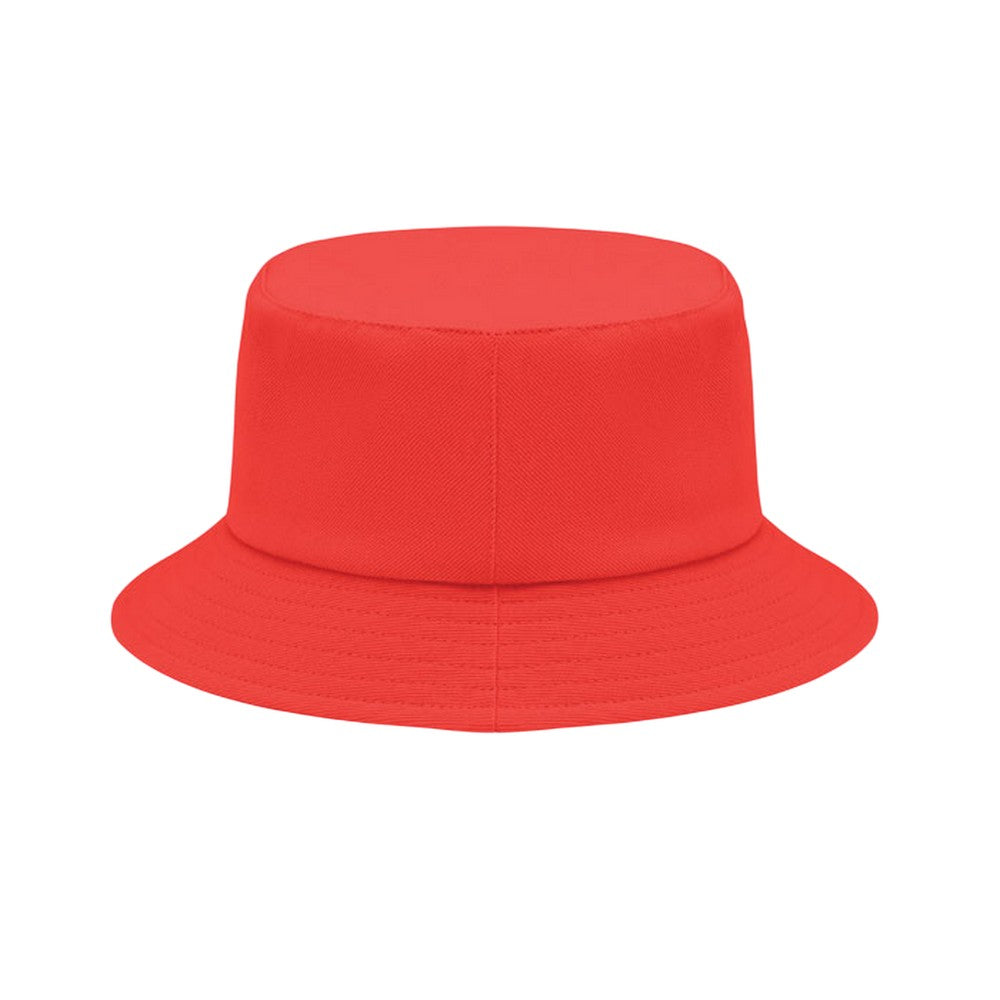 Red - Back - MidOcean Monti Brushed Cotton Sun Hat