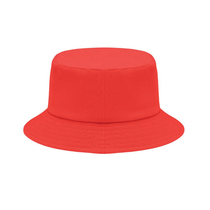 Red - Back - MidOcean Monti Brushed Cotton Sun Hat