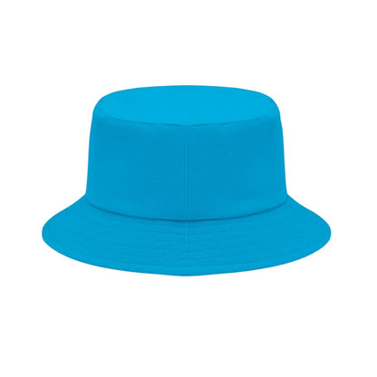 Turquoise - Back - MidOcean Monti Brushed Cotton Sun Hat