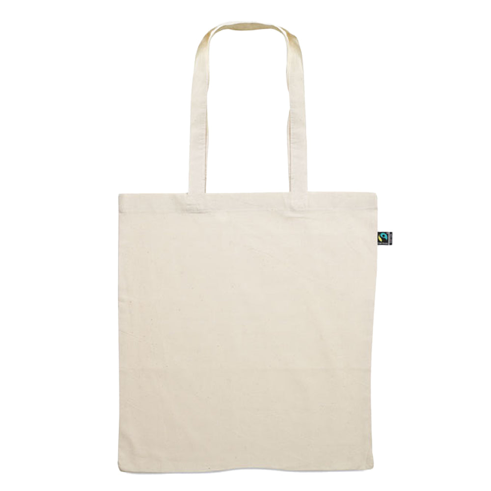 Beige - Back - MidOcean Osole Fairtrade Shopper Bag