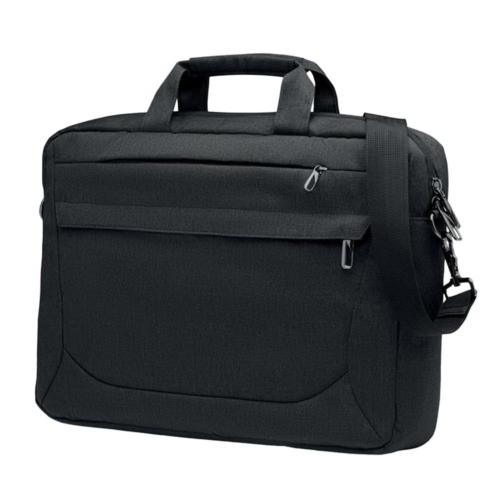Black - Side - MidOcean Rocky RPET Laptop Bag