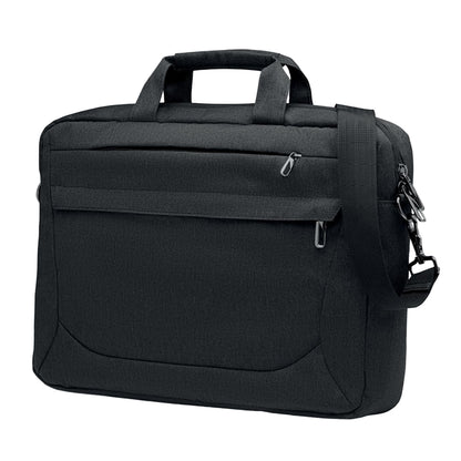 Black - Side - MidOcean Rocky RPET Laptop Bag