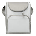 White - Back - MidOcean Zipper 13L Pocket Cooler Bag