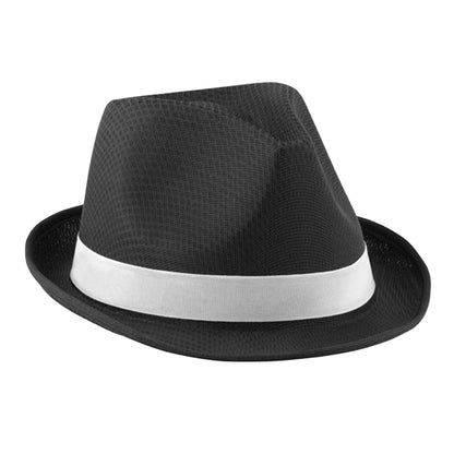Black - Back - MidOcean Woogie Polyester Hat