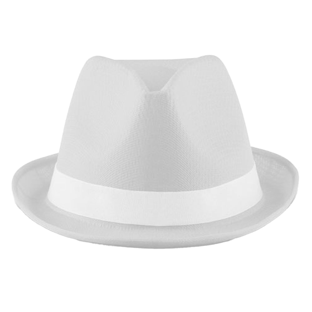White - Front - MidOcean Woogie Polyester Hat