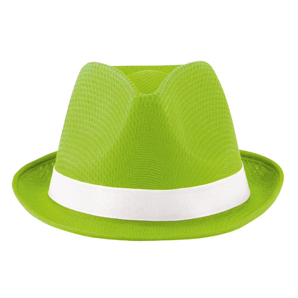 Lime - Front - MidOcean Woogie Polyester Hat