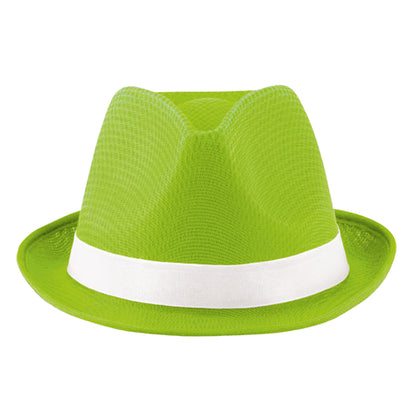 Lime - Front - MidOcean Woogie Polyester Hat