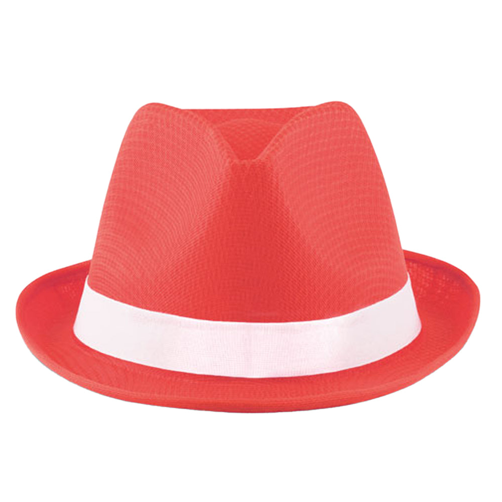 Red - Front - MidOcean Woogie Polyester Hat