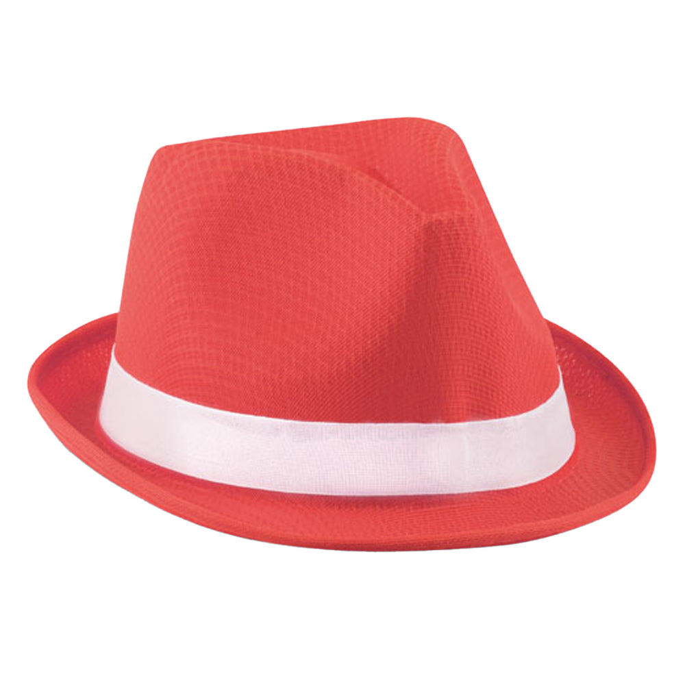 Red - Back - MidOcean Woogie Polyester Hat