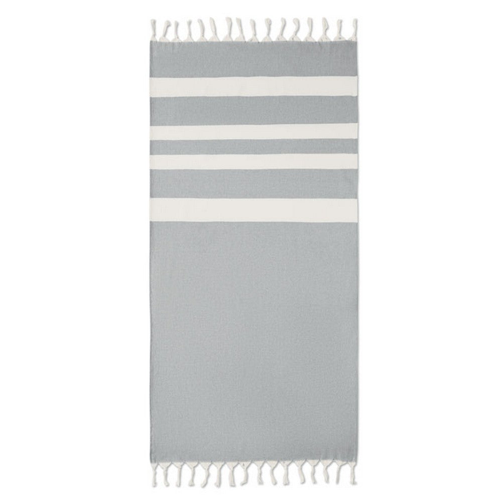 Stone Grey - Front - MidOcean Agoura Hammam Towel