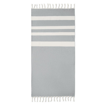 Stone Grey - Front - MidOcean Agoura Hammam Towel