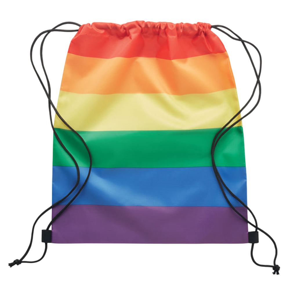 Multicoloured - Side - MidOcean Bow RPET Drawstring Bag