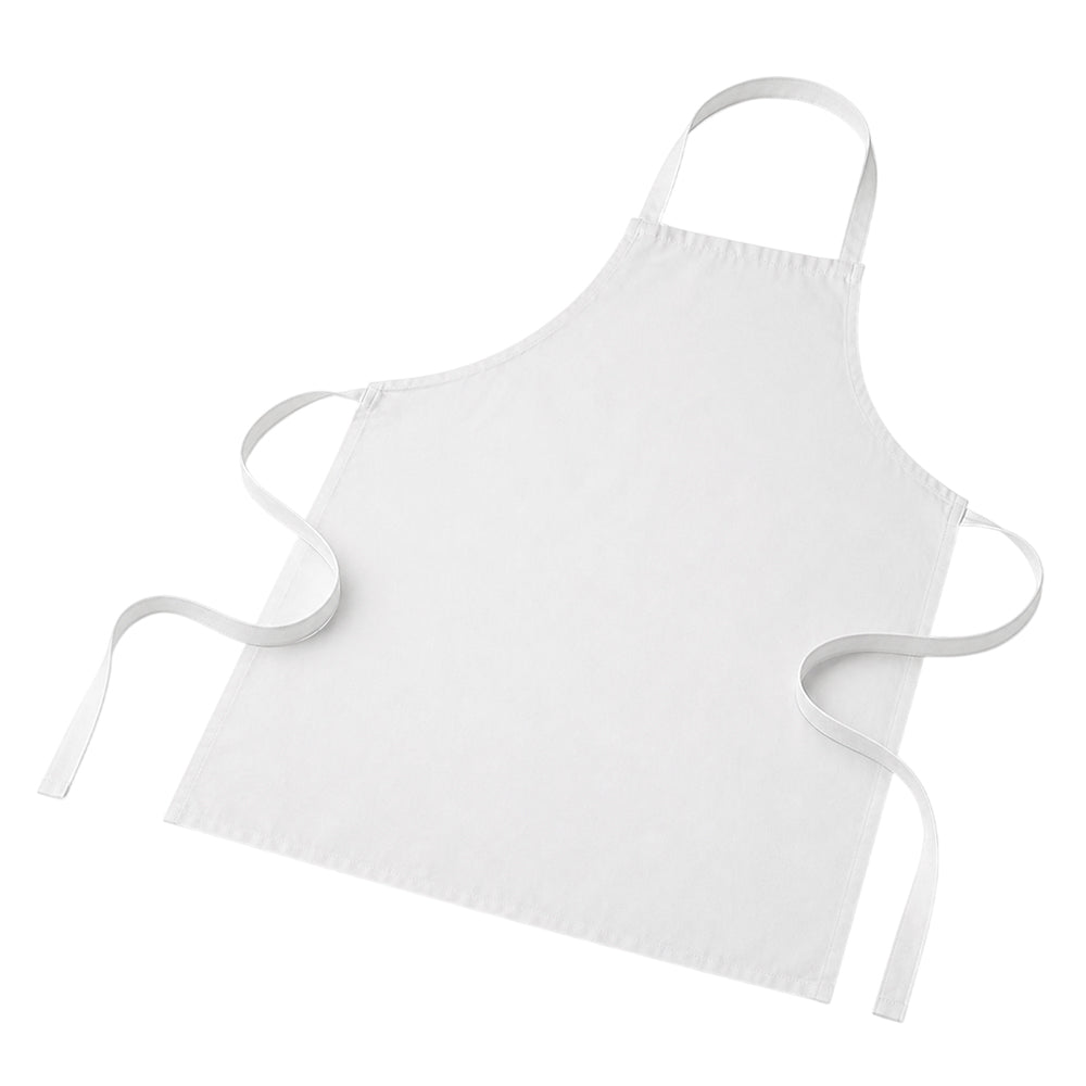 White - Back - MidOcean Sous Recycled Cotton Apron