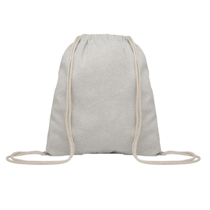 Grey - Front - MidOcean Mujika Drawstring Bag