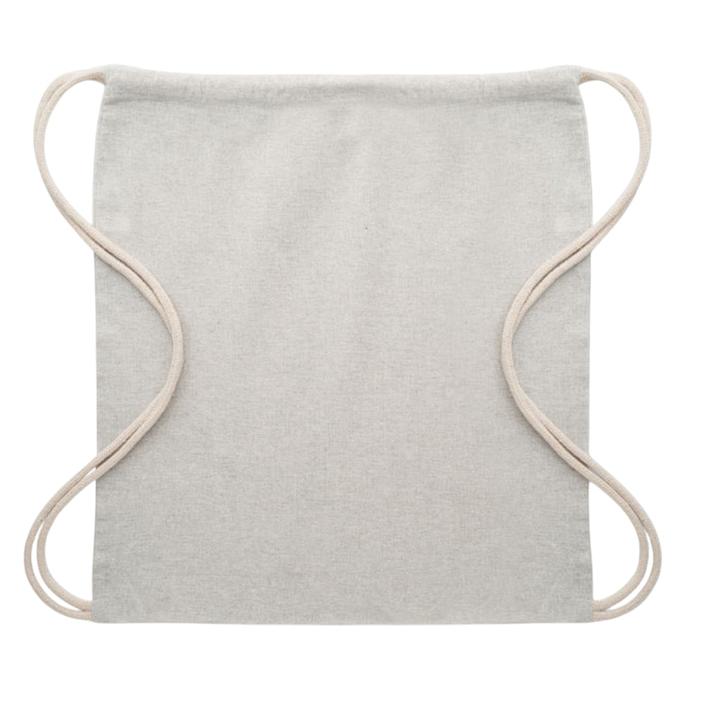Grey - Back - MidOcean Mujika Drawstring Bag