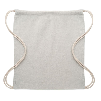 Grey - Back - MidOcean Mujika Drawstring Bag