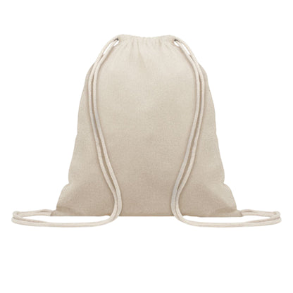 Beige - Front - MidOcean Mujika Drawstring Bag