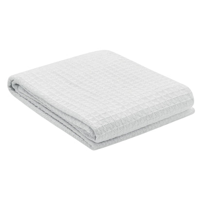 White - Front - MidOcean Gusto Waffle Blanket
